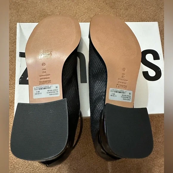 Schutz Dorothy black 2.5” Mesh Pumps Sz 7 - Picture 9 of 9